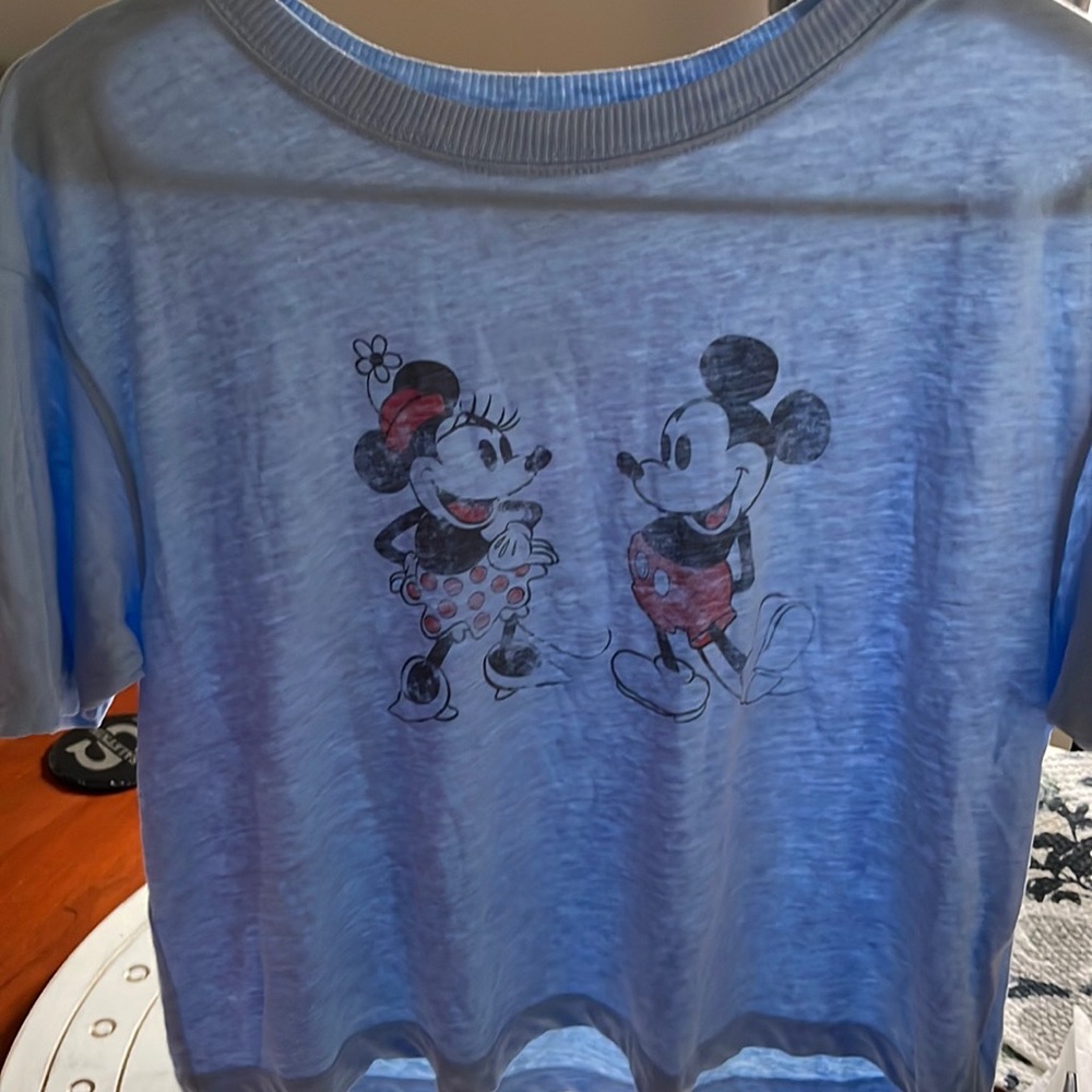 Disney sold by American Eagle Mickey and Minnie short sleeve t-shirt